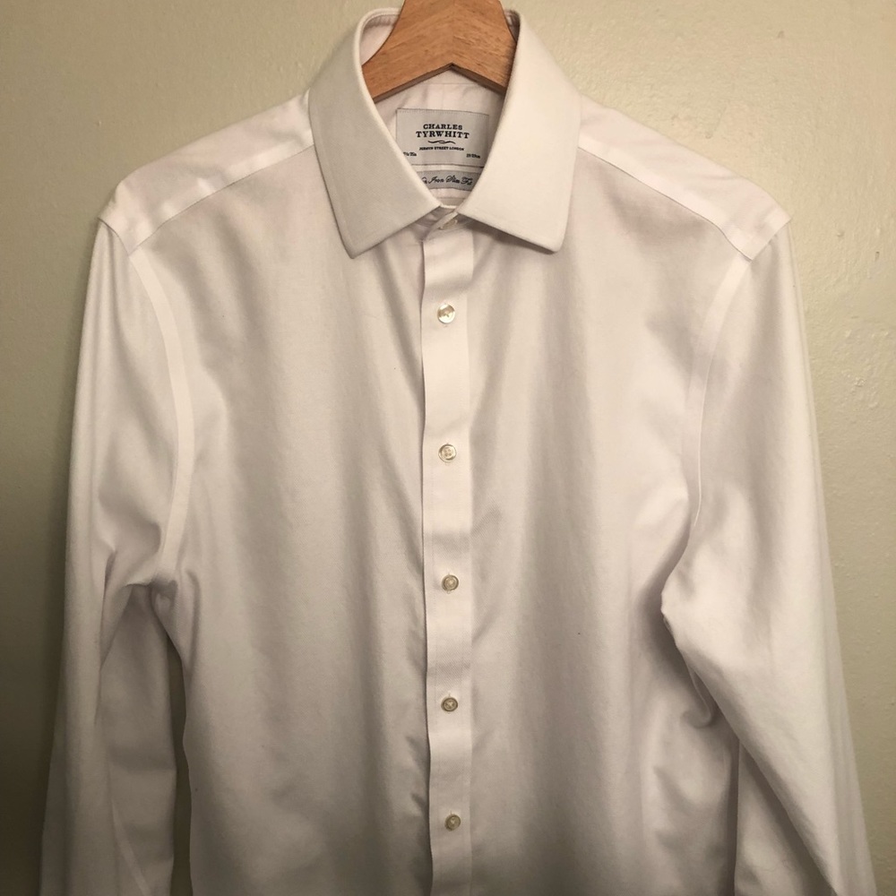 Charles Tyrwhitt Royal Oxford White Dress Shirt